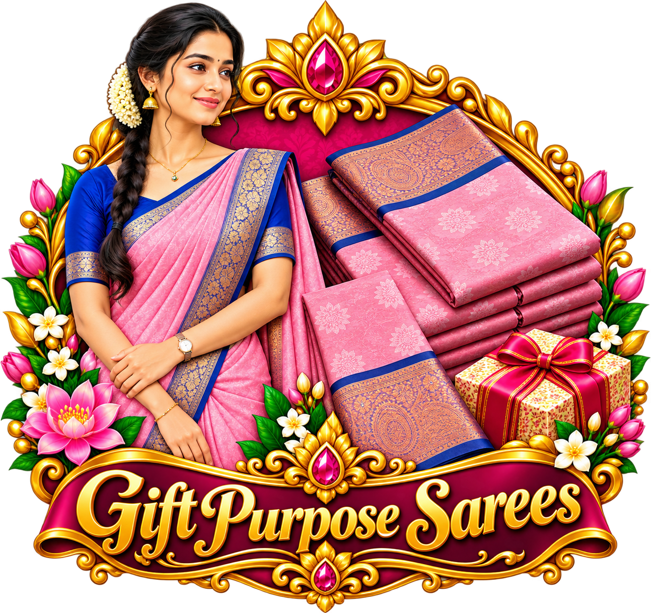 Gift purpose Sarees